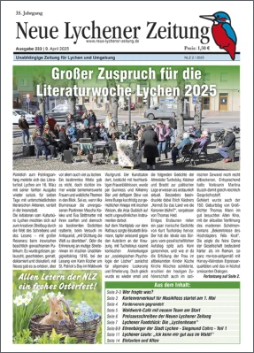 Neue Lychener Zeitung, Ausgabe 233